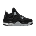 Jordan 4 Retro Black Canvas (GS) - Side Kicks
