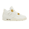 Jordan 4 Retro Metallic Gold (Women's) - Side Kicks