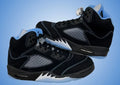 JORDAN 5 RETRO 'BLACK UNIVERSITY BLUE' 2026