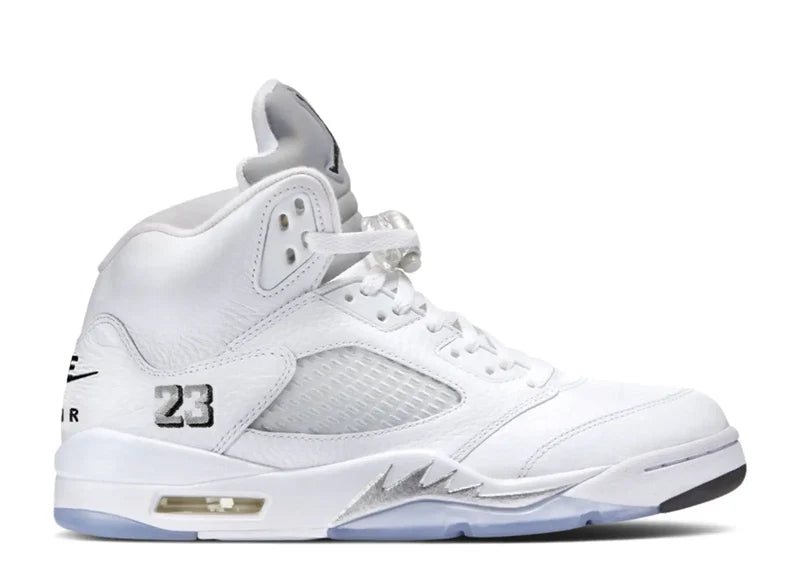 JORDAN 5 RETRO GS 'WHITE METALLIC' 2026