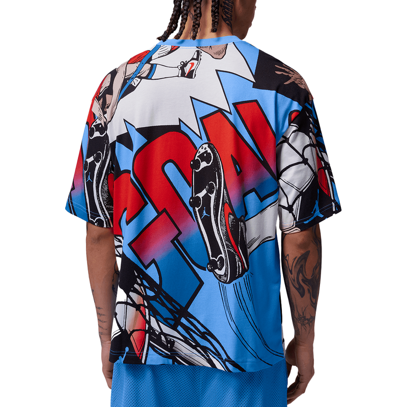 JORDAN BROOKLYN GRAPHIC T-SHIRT WHITE/MULTI