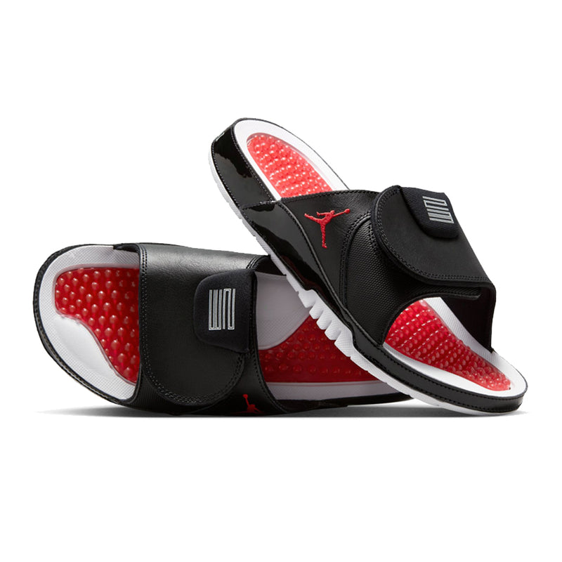 JORDAN HYDRO XI RETRO BLACK/WHITE/GYM RED