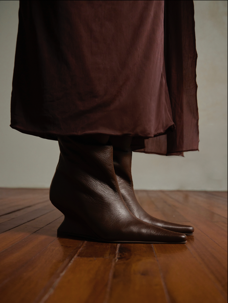 JULIA COCOA BOOTIES