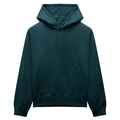 KNIT MIDWEIGHT TERRY RELAXED HOODIE ATLANTIC