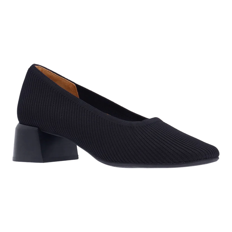 L'AMOUR DES PIEDS SARAPHINA FABRIC - BLACK - SARAPH-FABLK