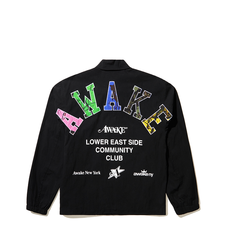 L.E.S COMMUNITY COACHES JACKET BLACK