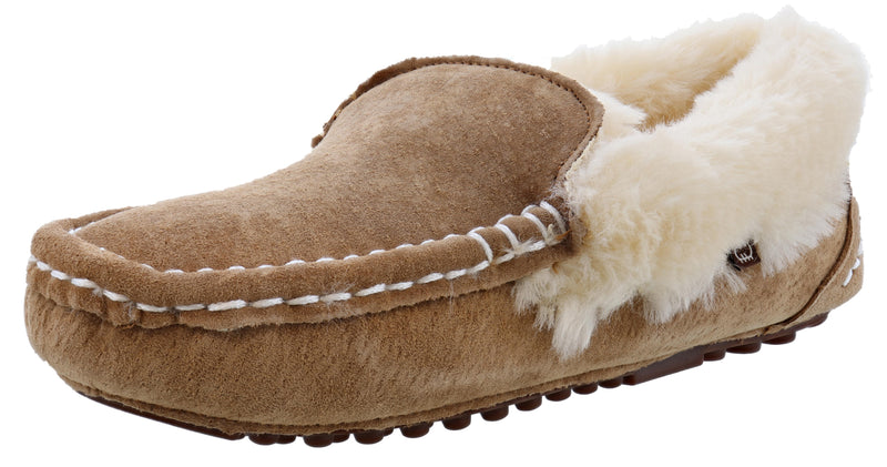 Lamo Aussie Lightweight Moccasin Slippers Womens
