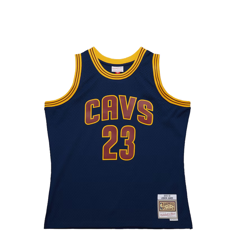 LEBRON JAMES CLEVELAND CAVALIERS 2015/16 SWINGMAN JERSEY NAVY