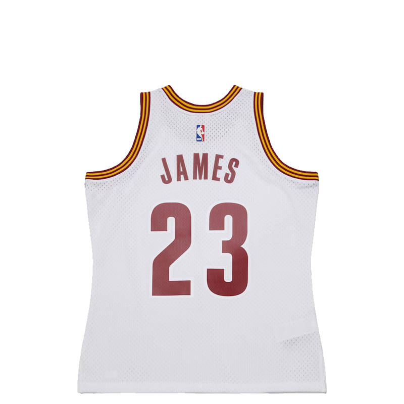 LEBRON JAMES CLEVELAND CAVALIERS 2015/16 SWINGMAN JERSEY WHITE