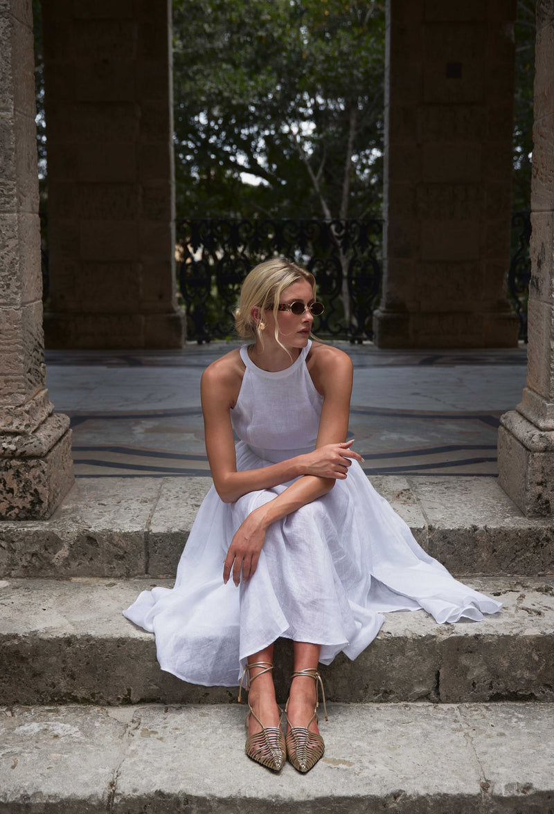 LETHA GOLD SANDALS
