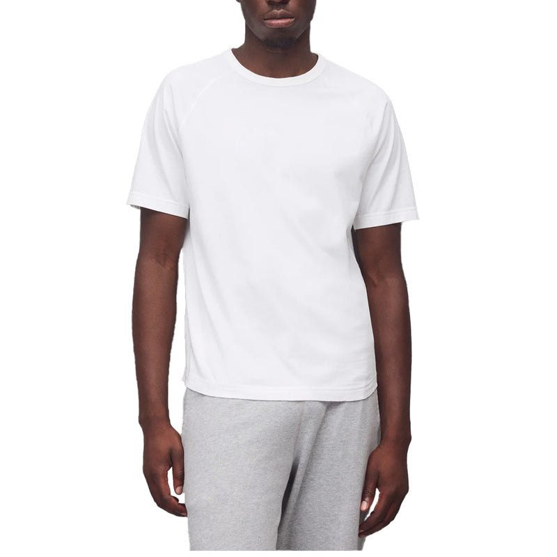 LIGHTWEIGHT JERSEY STANDARD RAGLAN TSHIRT WHITE