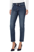 LIVERPOOL LIV NON-SKINNY JEAN - DENIM