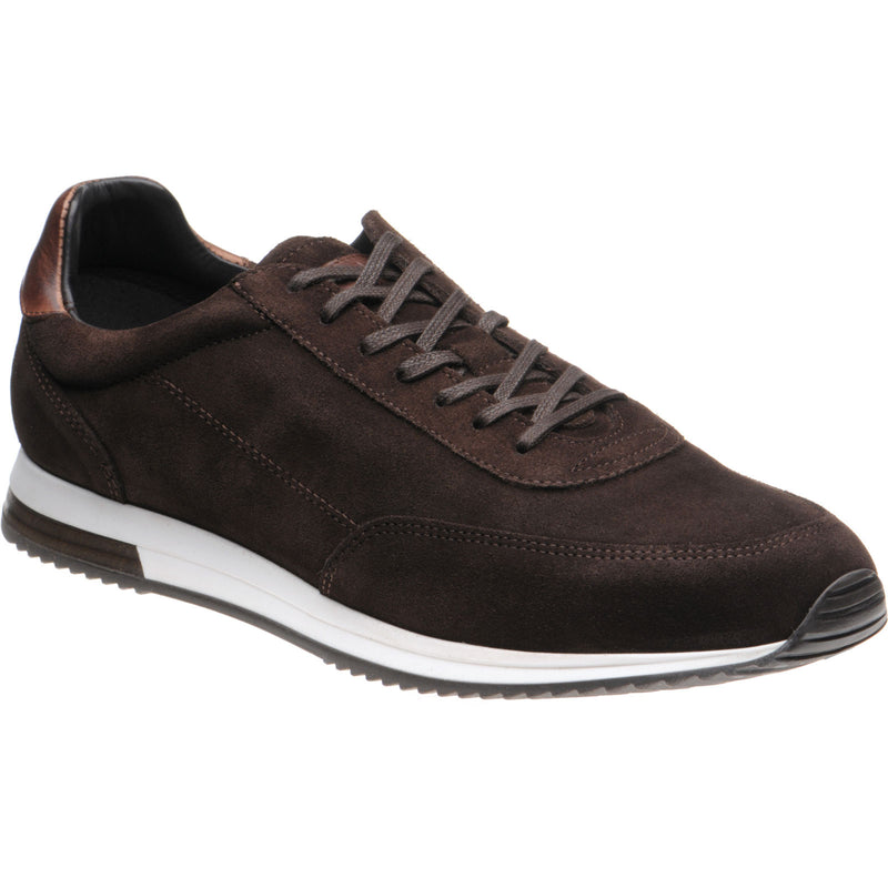 Product image for Loake Bannister in choc brown suede