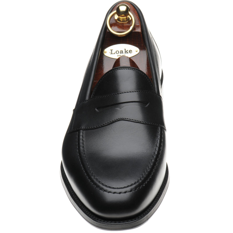 Product image for Loake Hornbeam in carbon black calf