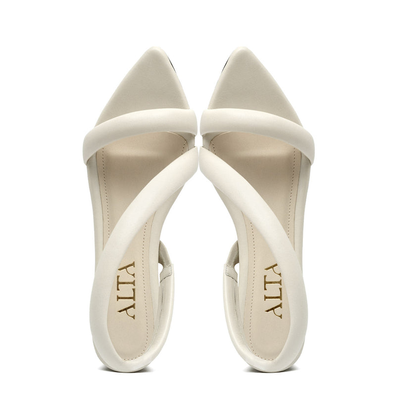 LUNNA OFF WHITE SANDALS