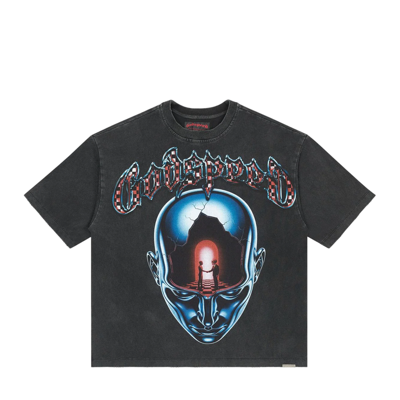 M.O.T.M T-SHIRT BLACK WASH