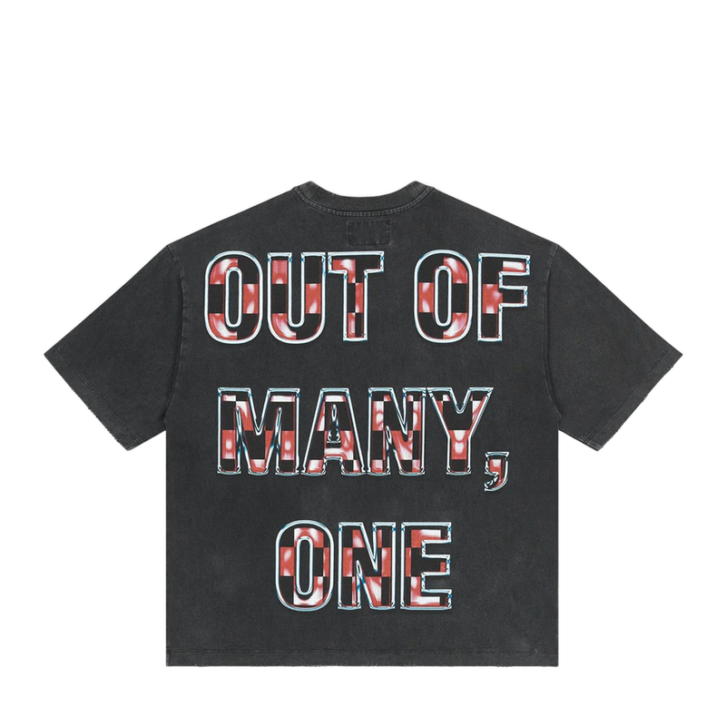M.O.T.M T-SHIRT BLACK WASH