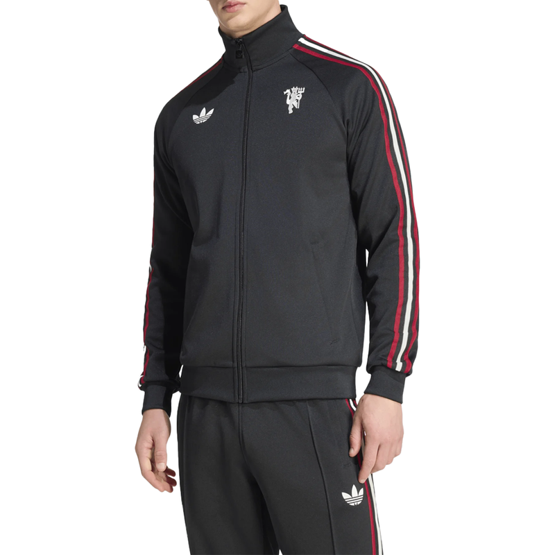 MANCHESTER UNITED ORIGINALS TRACK TOP BLACK