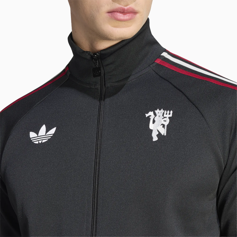 MANCHESTER UNITED ORIGINALS TRACK TOP BLACK