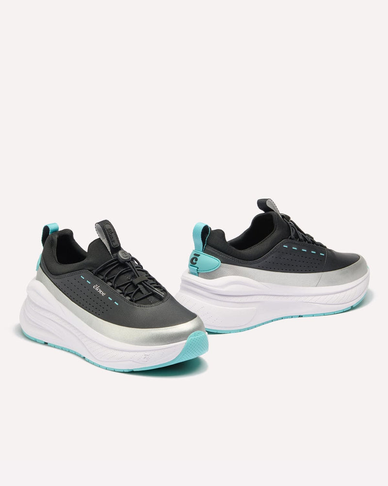 Men's Forte 2 - Black / Platinum / Aqua