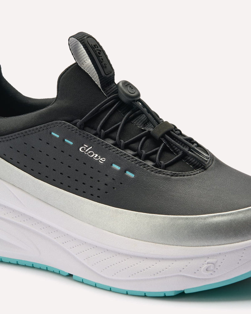 Men's Forte 2 - Black / Platinum / Aqua