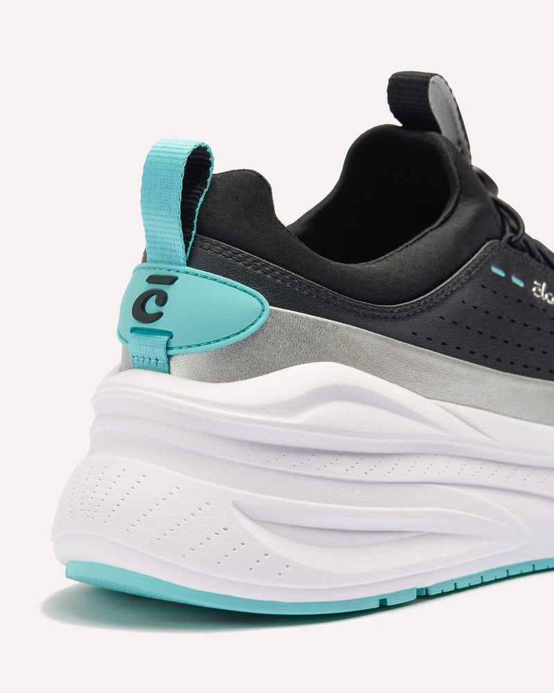 Men's Forte 2 - Black / Platinum / Aqua