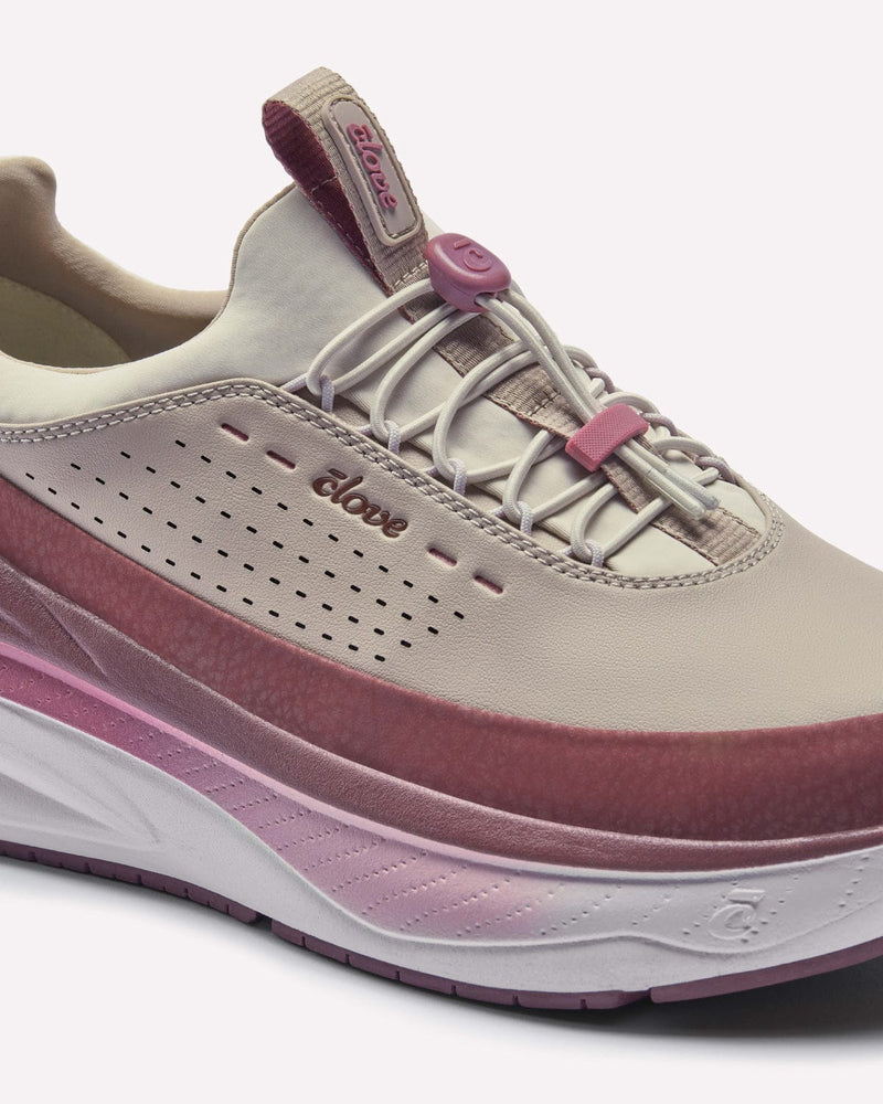 Men's Forte 2 Wide - Burgundy / Tan