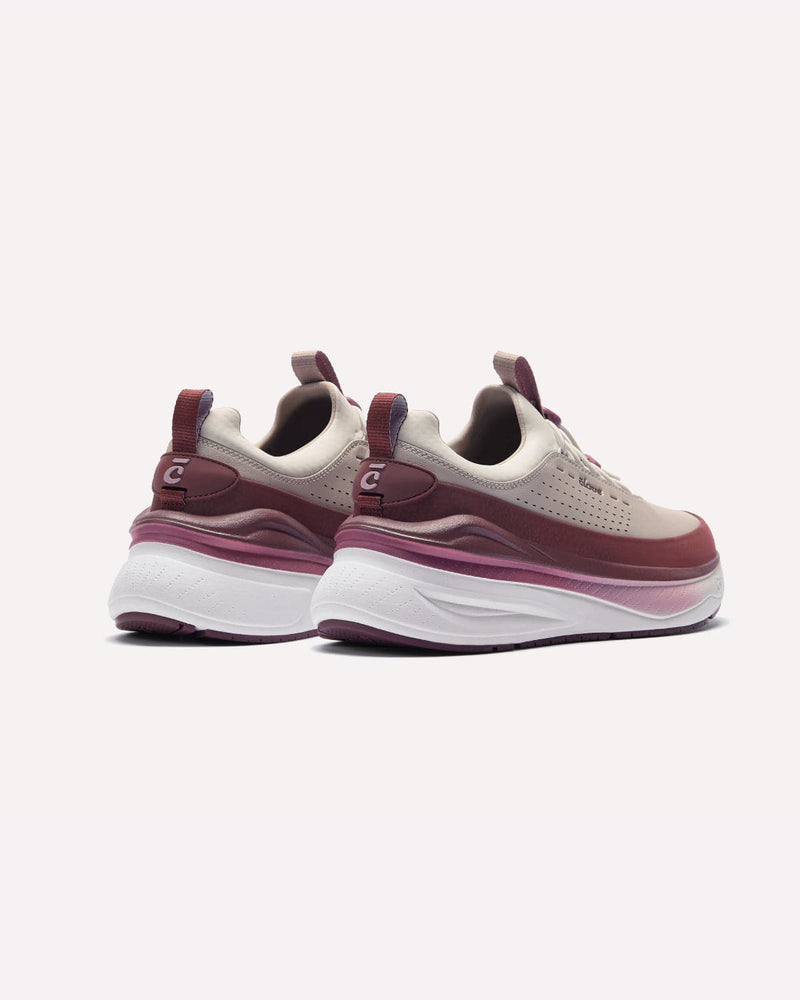 Men's Forte 2 Wide - Burgundy / Tan