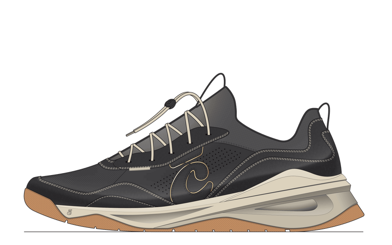Men's Strada - Vintage Black / Gum [B2B Only]