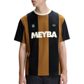 MEYBA X FRED PERRY CUT & SEW T-SHIRT DARK CARAMEL