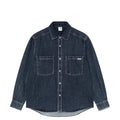 MIKE LONG SLEEVE SHIRT DENIM - WASHED BLUE