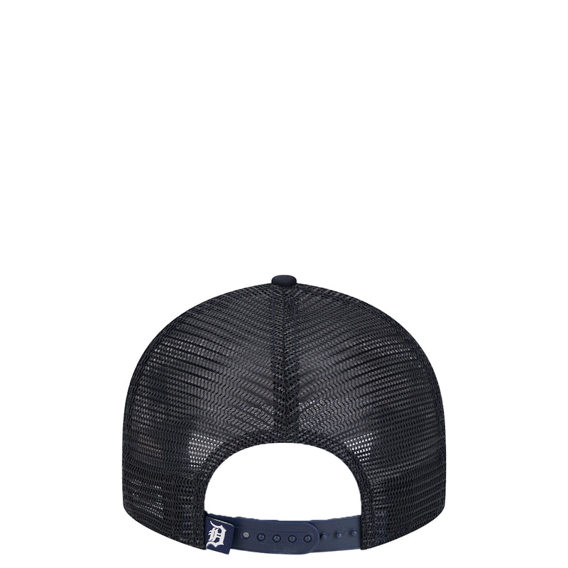 MLB DETROIT TIGERS LOW PROFILE 9FIFTY TRUCKER SNAPBACK NAVY