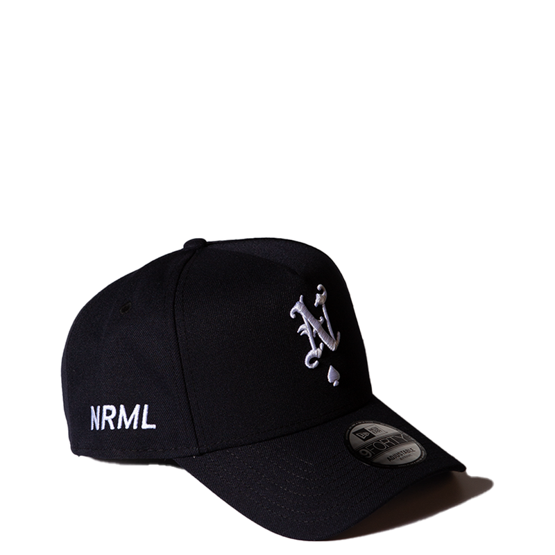 NEW ERA X NRML "ACE OF SPADES" 9FORTY ADJUSTABLE NAVY