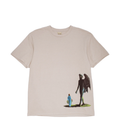 NEW PATH TO THE WATERFALL SHORT SLEEVE TEE TAN