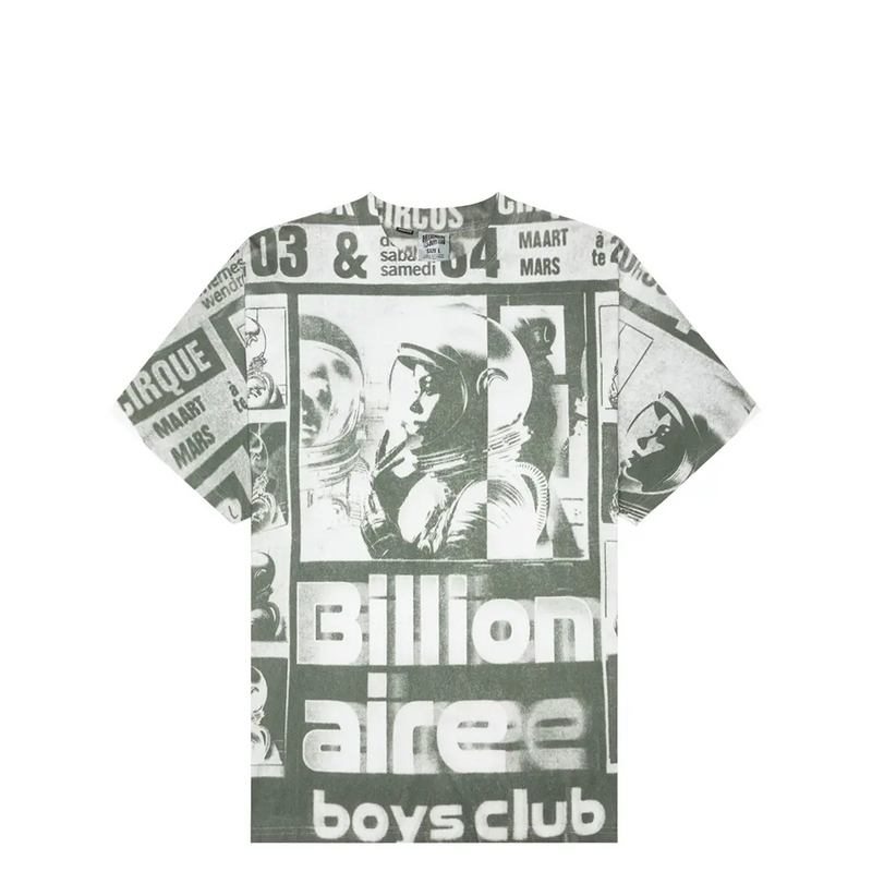 NEWS SHORT SLEEVE KNIT OVERSIZE FIT