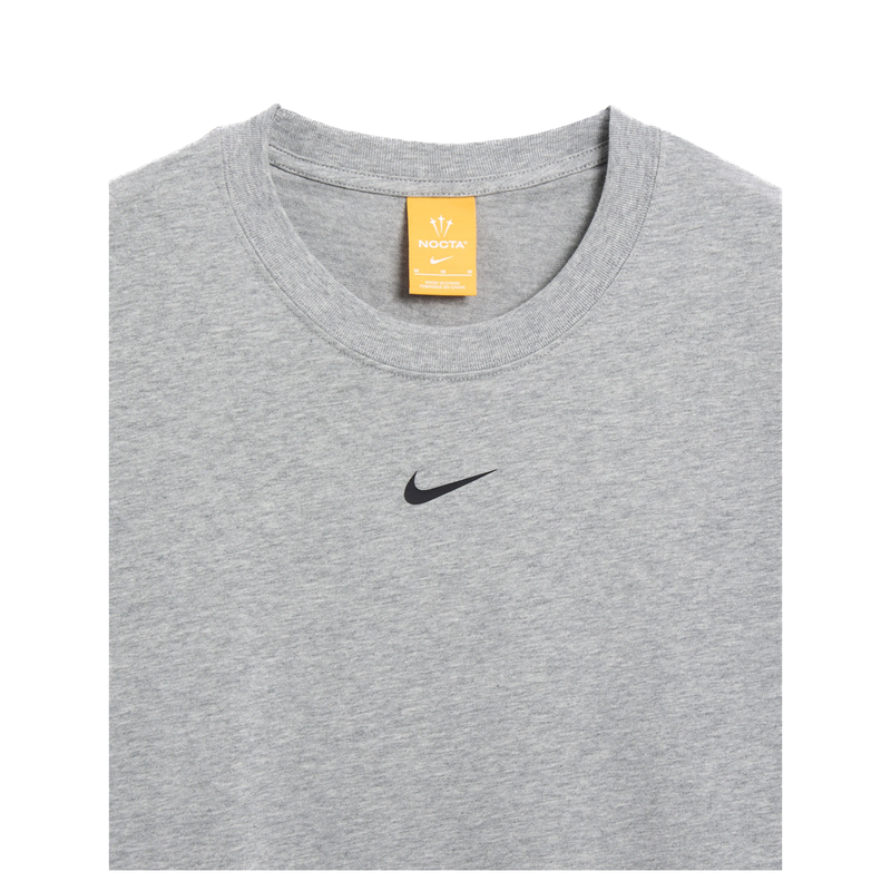 NOCTA CS TEE DARK GREY HEATHER/BLACK
