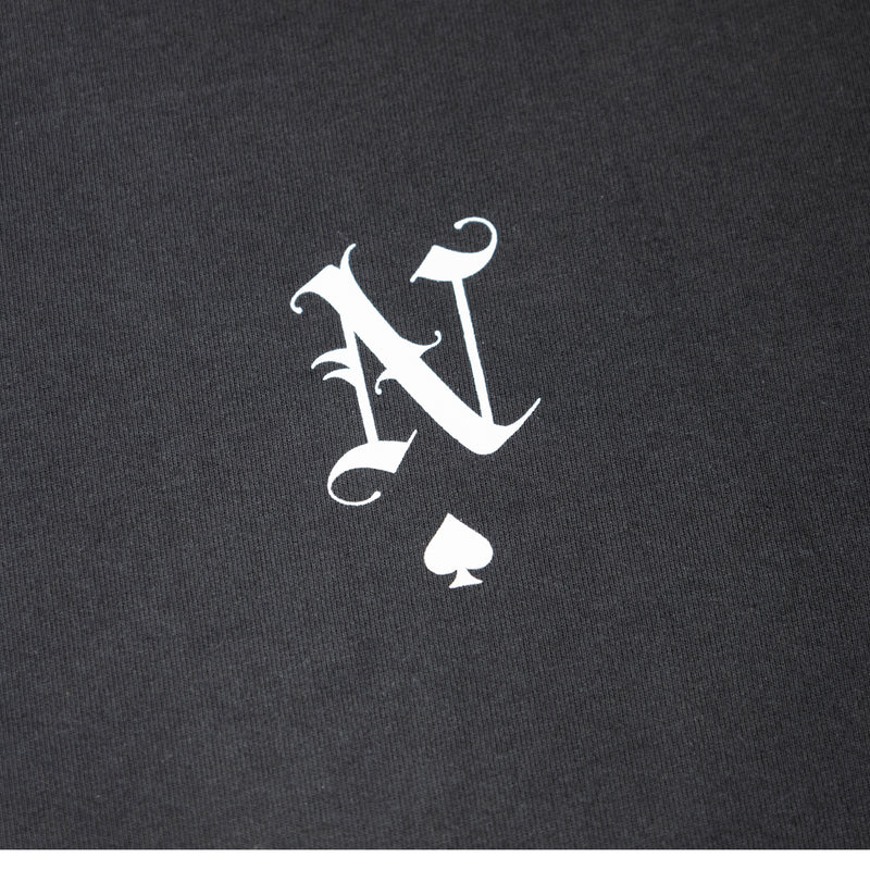 NRML "ACE OF SPADES" BOXY TEE BLACK