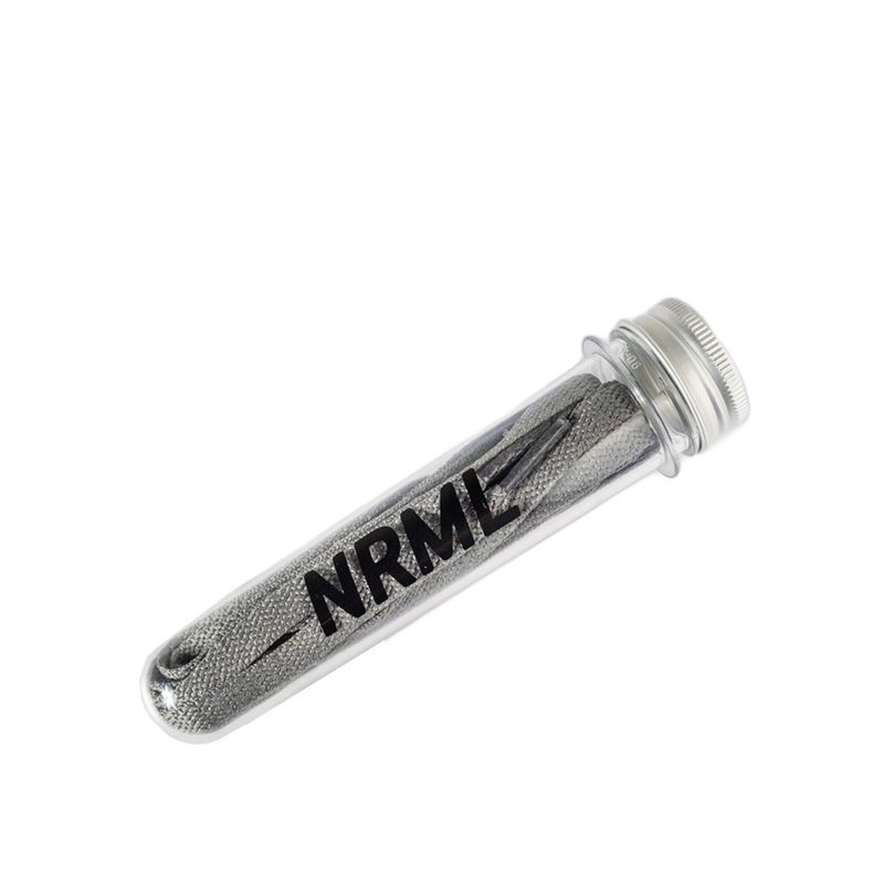 NRML™ FLAT SHOELACES DARK GREY
