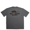 NRML "RIDEAU RAT" BOXY TEE DARK GREY
