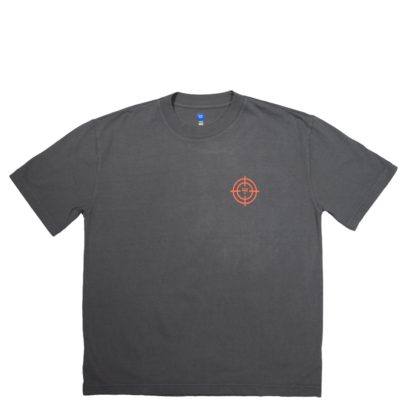 NRML "RIDEAU RAT" BOXY TEE DARK GREY