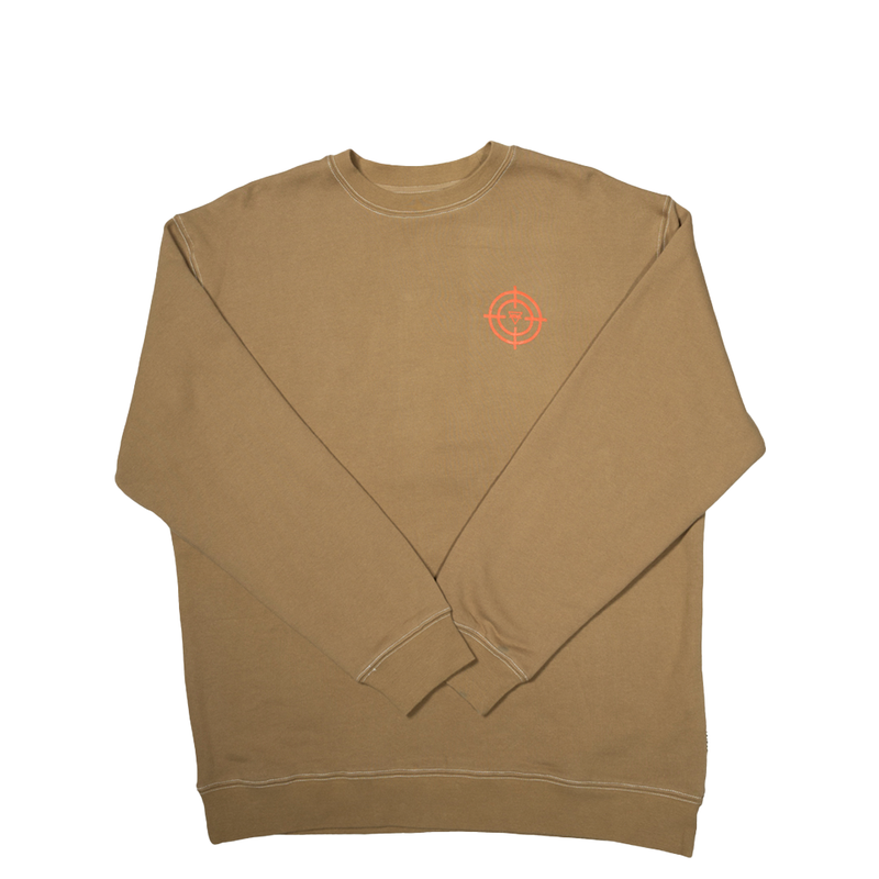NRML "RIDEAU RAT" CREWNECK DUNE BROWN
