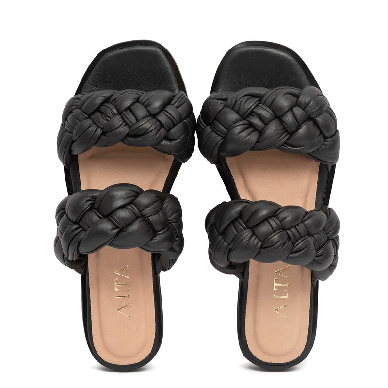 ODETTE BLACK SANDALS