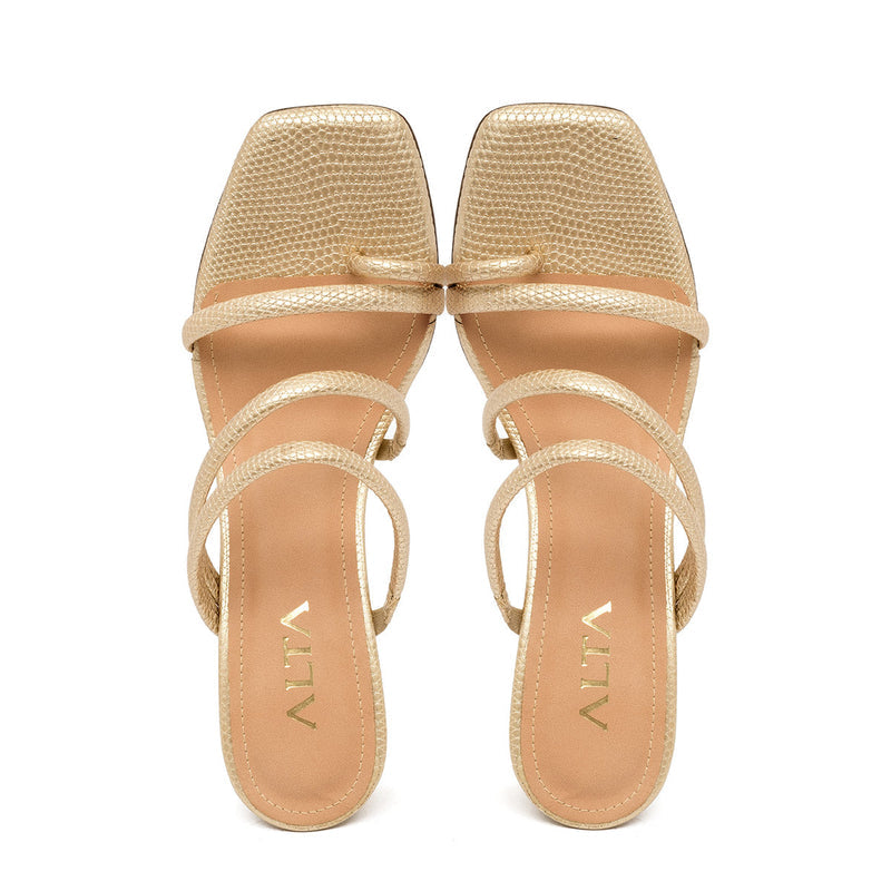 OTTILIA GOLD SANDALS