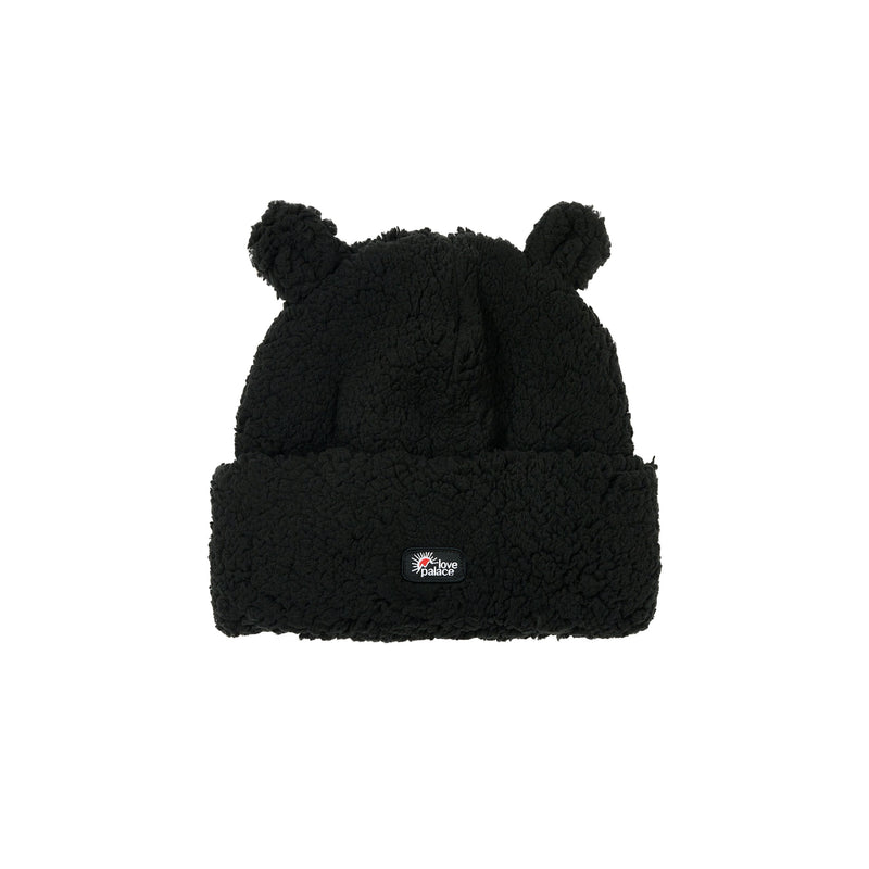 Palace Love Palace Fuzzy Ears Beanie Black