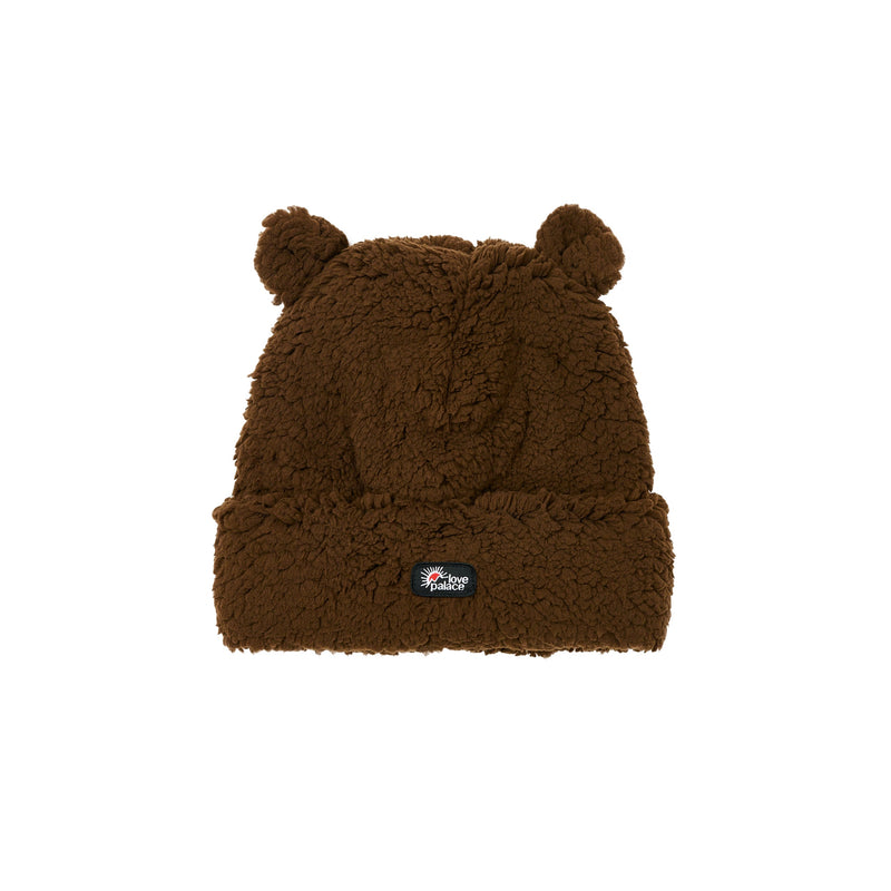 Palace Love Palace Fuzzy Ears Beanie Brown