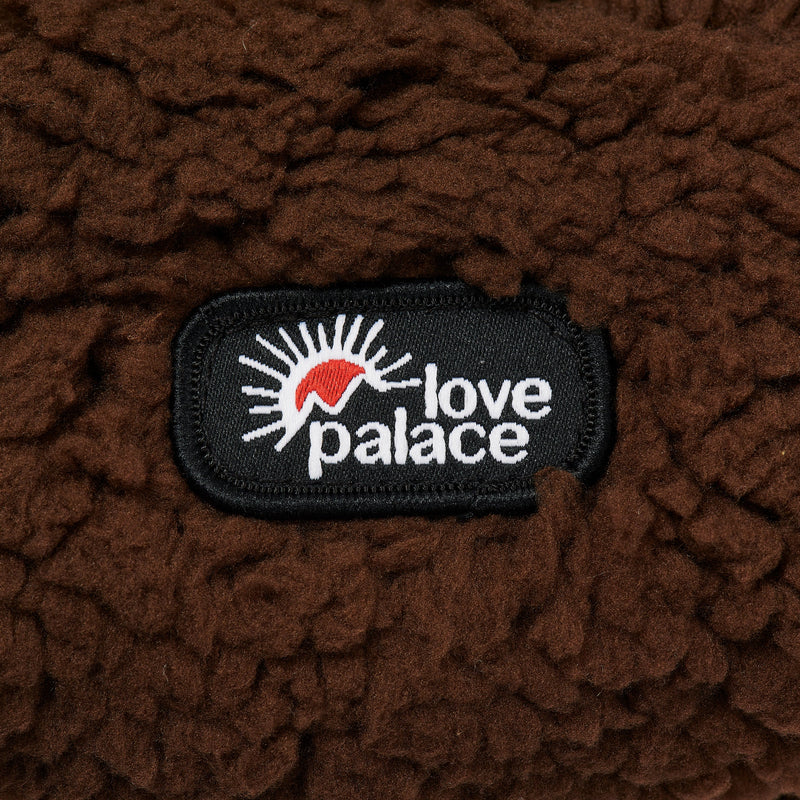 Palace Love Palace Fuzzy Ears Beanie Brown
