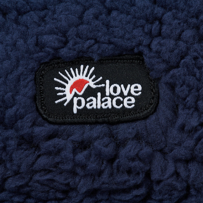 Palace Love Palace Fuzzy Ears Beanie Navy