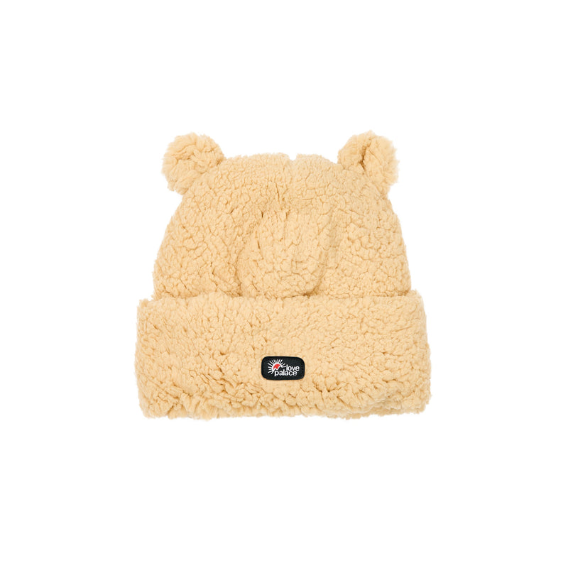 Palace Love Palace Fuzzy Ears Beanie Soft White