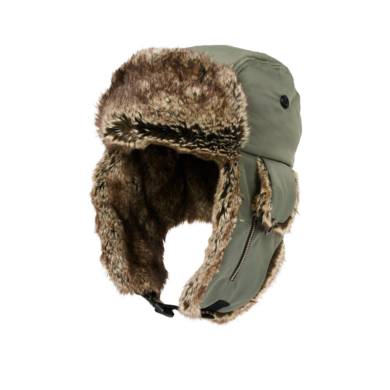 Palace P2B Reverso Fur Trooper Olive