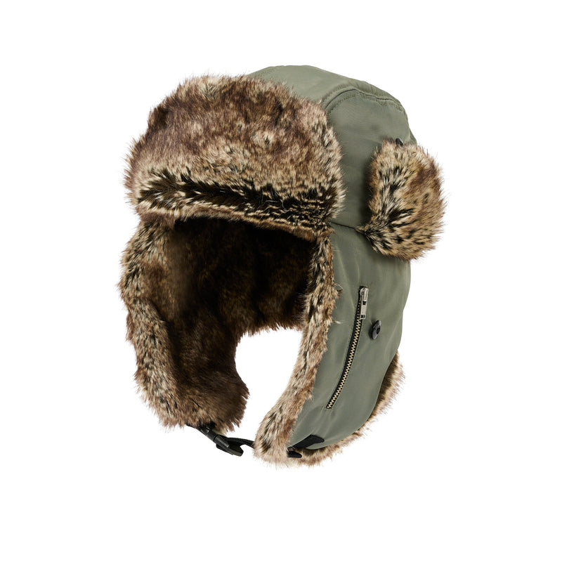 Palace P2B Reverso Fur Trooper Olive